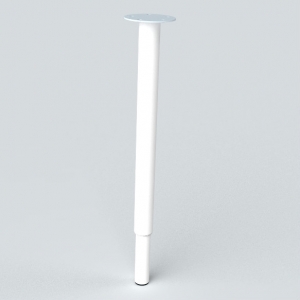 Chân bàn tăng đơ - Nhập khẩu Thái Lan chất liệu kim loại sơn tĩnh điện có 3 màu gồm trắng, đen và bạc