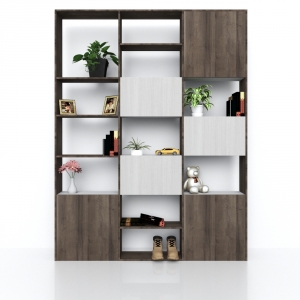 Tủ trưng bày, Melamine