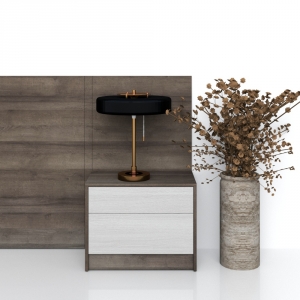 Tab đầu giường, Melamine